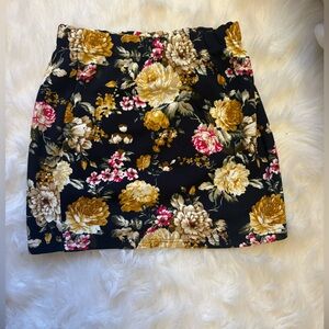 Floral Women's Skirt